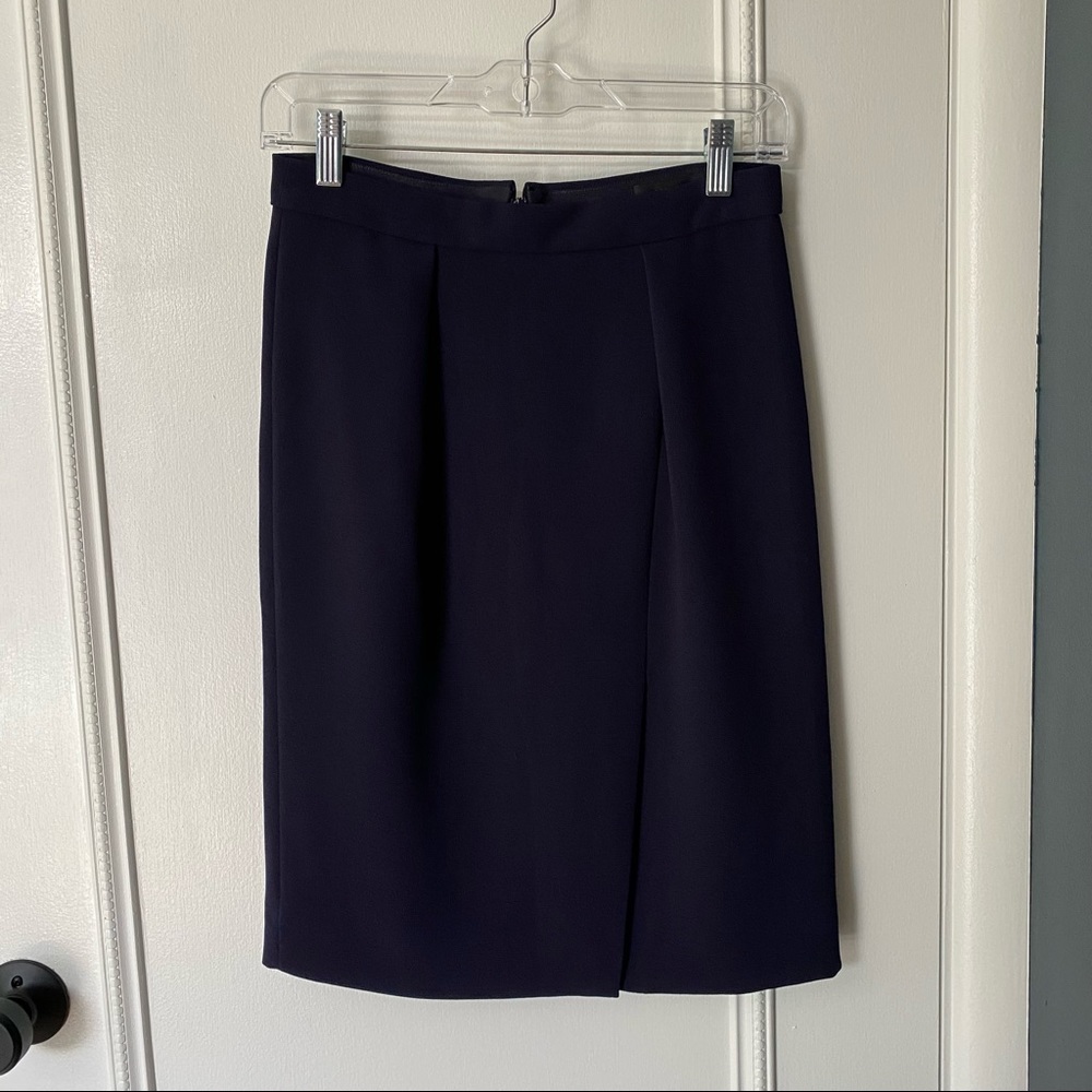 J.Crew Pencil Skirt - 00 - Navy